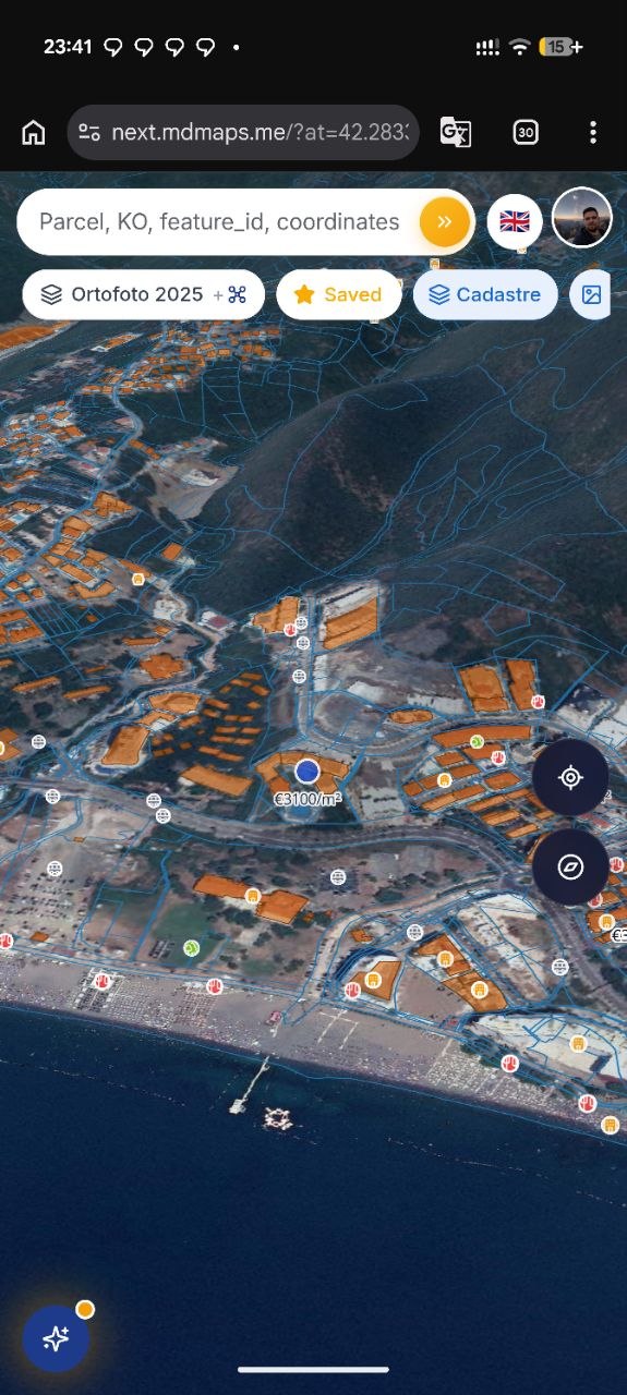 MD Maps на телефоне — 3D-карта Черногории